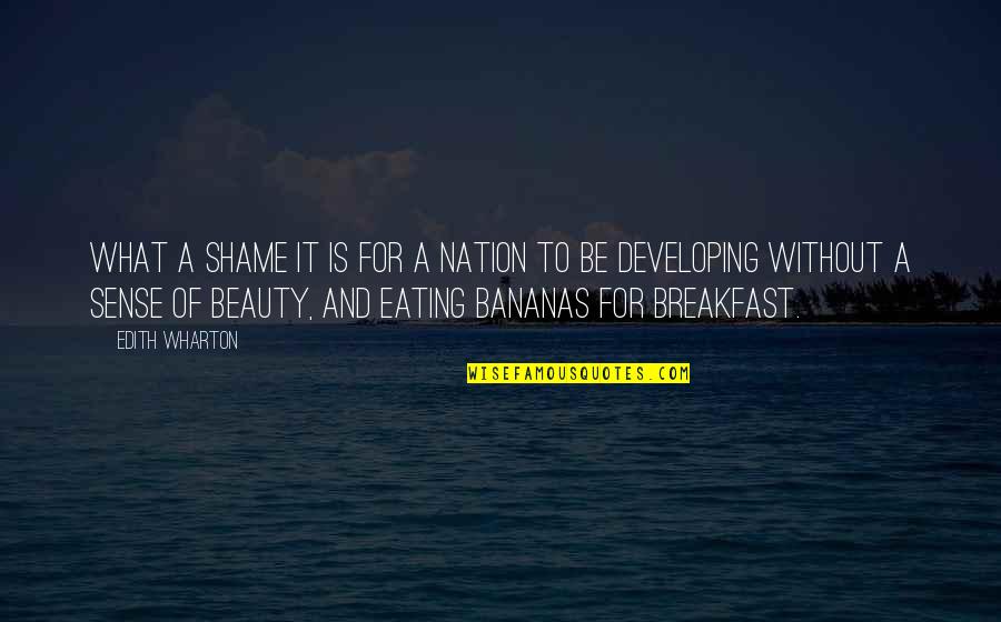 Ansems Black Quotes By Edith Wharton: What a shame it is for a nation Ansems Black Quotes By Edith Wharton: What a shame it is for a nation