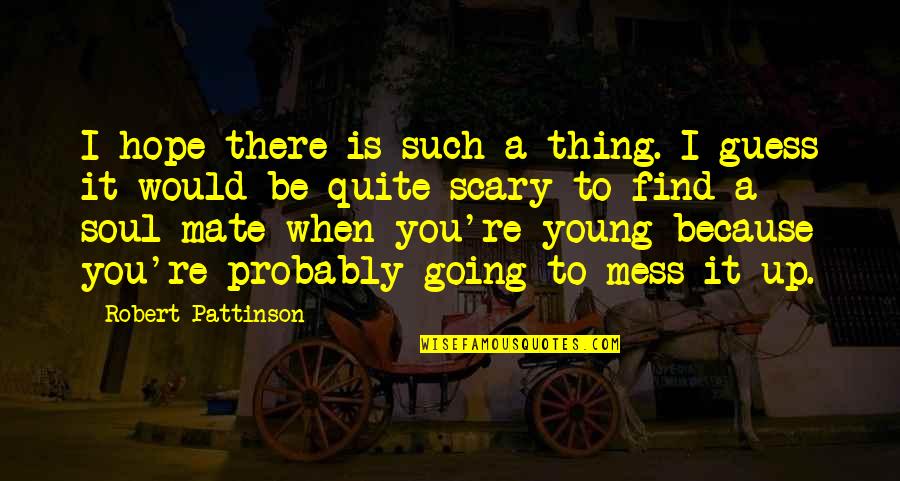 Antennas Direct Quotes By Robert Pattinson: I hope there is such a thing. I