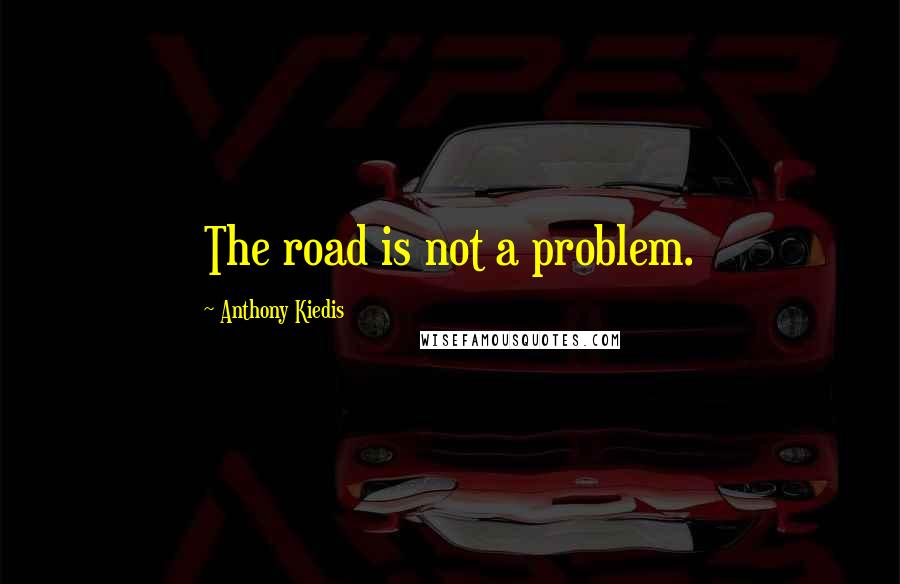 Anthony Kiedis quotes: The road is not a problem.