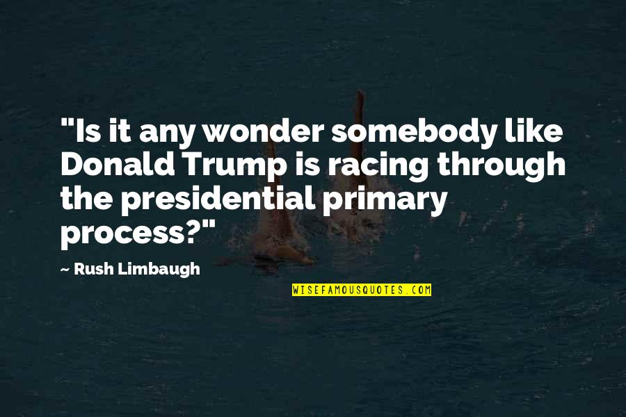Anti Dreamers Quotes By Rush Limbaugh: "Is it any wonder somebody like Donald Trump