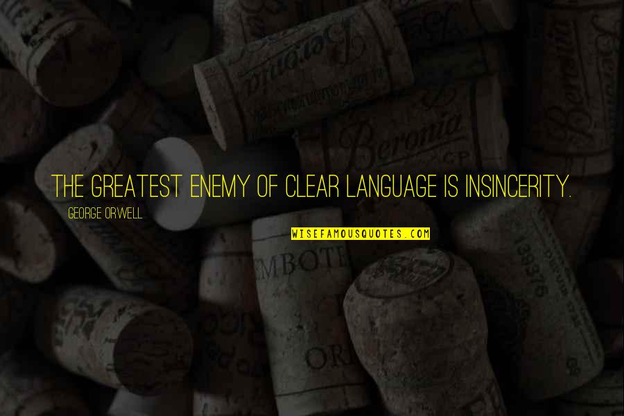 Anticorpos Covid Quotes By George Orwell: The greatest enemy of clear language is insincerity. Anticorpos Covid Quotes By George Orwell: The greatest enemy of clear language is insincerity.