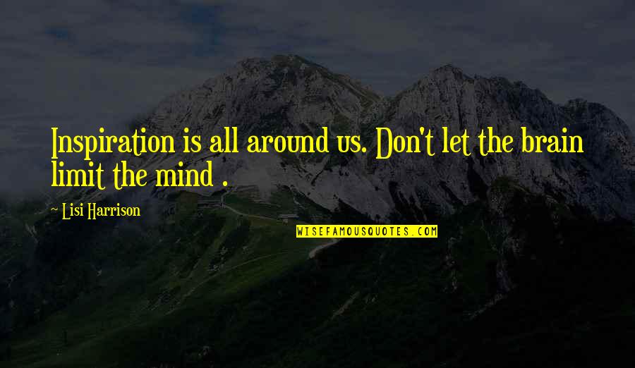 Antipin Osmolovskiy Quotes By Lisi Harrison: Inspiration is all around us. Don't let the