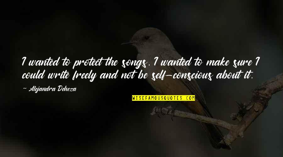 Anton Chekhov The Cherry Orchard Quotes By Alejandra Deheza: I wanted to protect the songs. I wanted