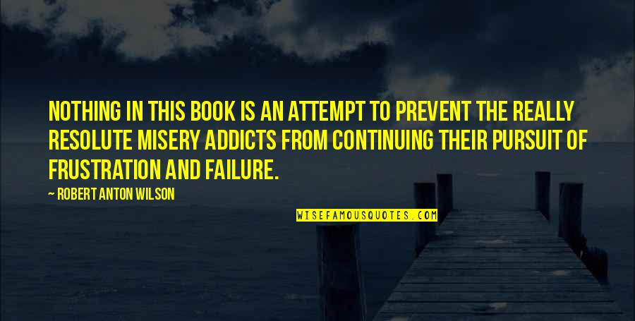 Anton Wilson Quotes By Robert Anton Wilson: Nothing in this book is an attempt to