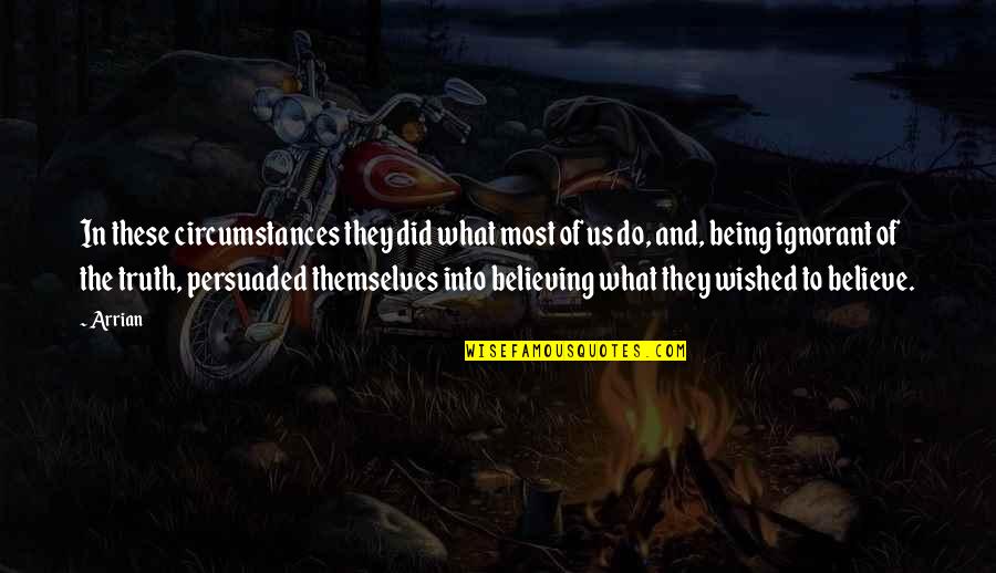 Antonovsky Health Quotes By Arrian: In these circumstances they did what most of