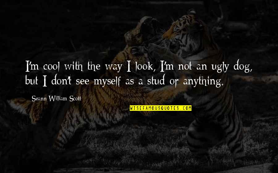 Anything I Quotes By Seann William Scott: I'm cool with the way I look, I'm Anything I Quotes By Seann William Scott: I'm cool with the way I look, I'm