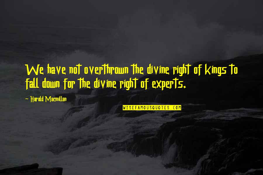 Aorta Artery Quotes By Harold Macmillan: We have not overthrown the divine right of Aorta Artery Quotes By Harold Macmillan: We have not overthrown the divine right of