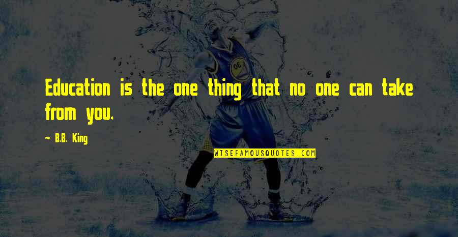 Ap Moeller Maersk Stock Quotes By B.B. King: Education is the one thing that no one