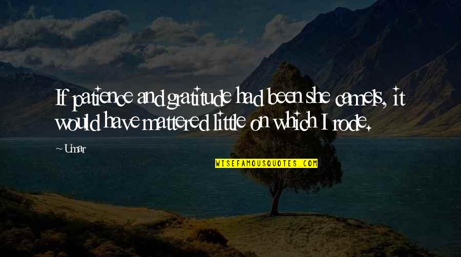 Apache Disable Magic Quotes By Umar: If patience and gratitude had been she camels,