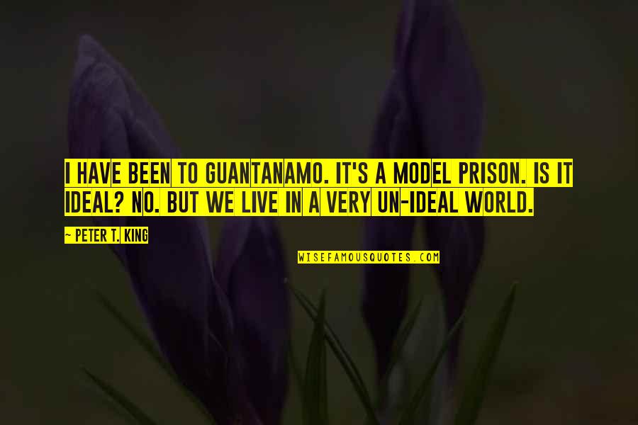Apoderarse Sinonimo Quotes By Peter T. King: I have been to Guantanamo. It's a model Apoderarse Sinonimo Quotes By Peter T. King: I have been to Guantanamo. It's a model