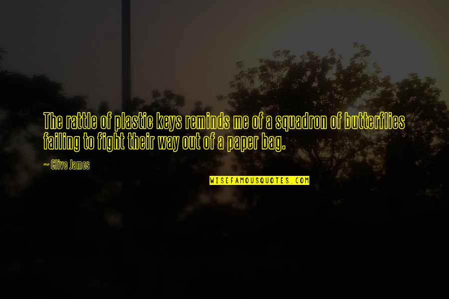 Apostolopoulos In London Quotes By Clive James: The rattle of plastic keys reminds me of