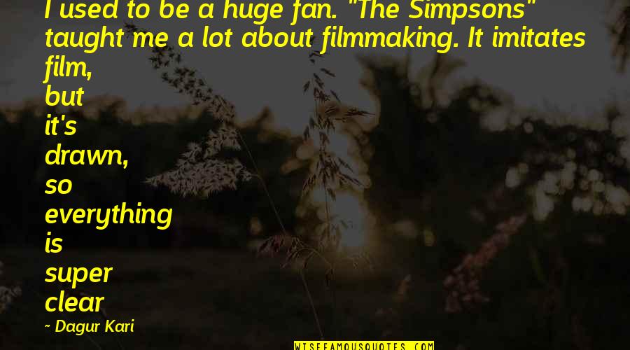 Apparently Kid Quotes By Dagur Kari: I used to be a huge fan. "The