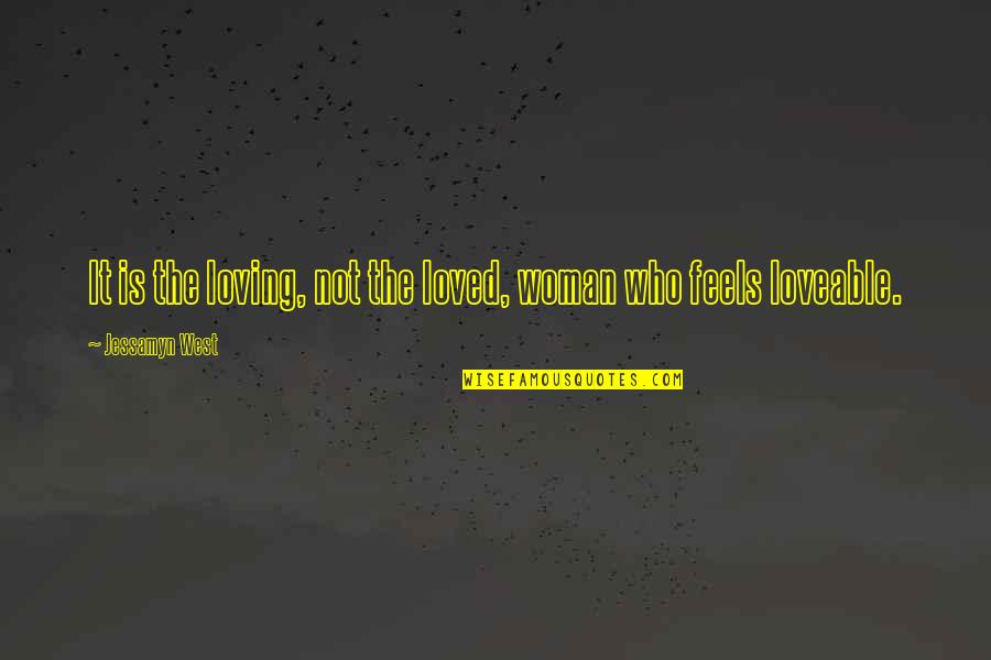 Appeasement Policy Quotes By Jessamyn West: It is the loving, not the loved, woman Appeasement Policy Quotes By Jessamyn West: It is the loving, not the loved, woman