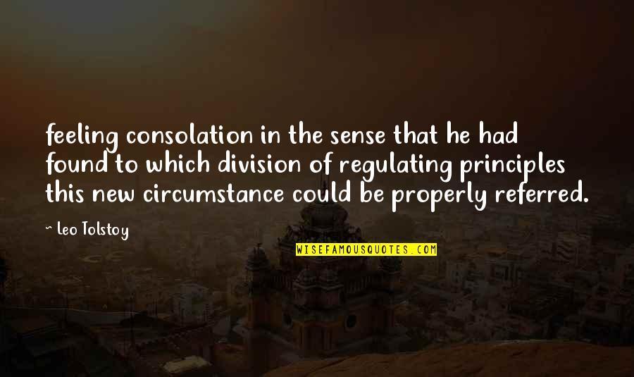 Apps To Make Tumblr Quotes By Leo Tolstoy: feeling consolation in the sense that he had