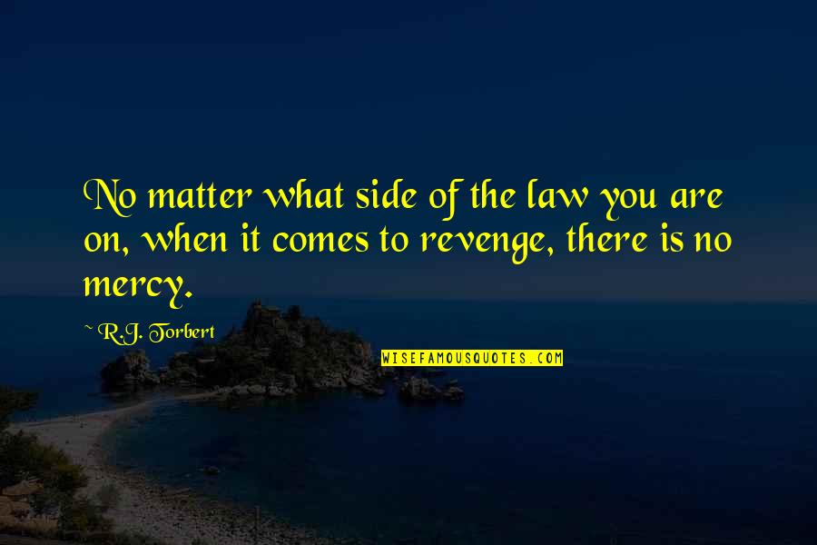 Apretar Algo Quotes By R.J. Torbert: No matter what side of the law you