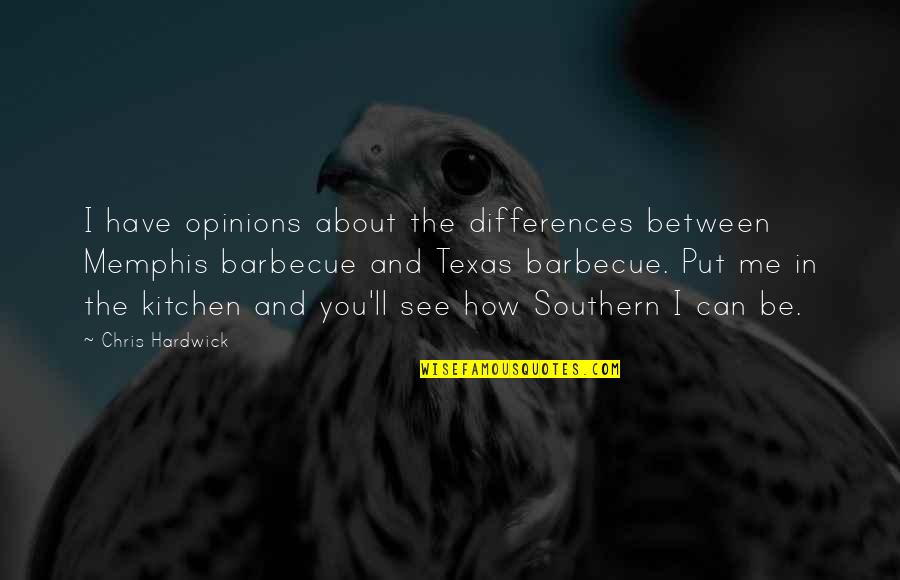 Aquarius Sign Quotes By Chris Hardwick: I have opinions about the differences between Memphis Aquarius Sign Quotes By Chris Hardwick: I have opinions about the differences between Memphis
