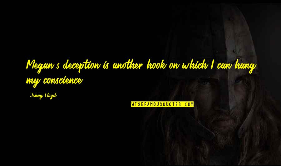 Aquiver Auto Quotes By Jenny Lloyd: Megan's deception is another hook on which I