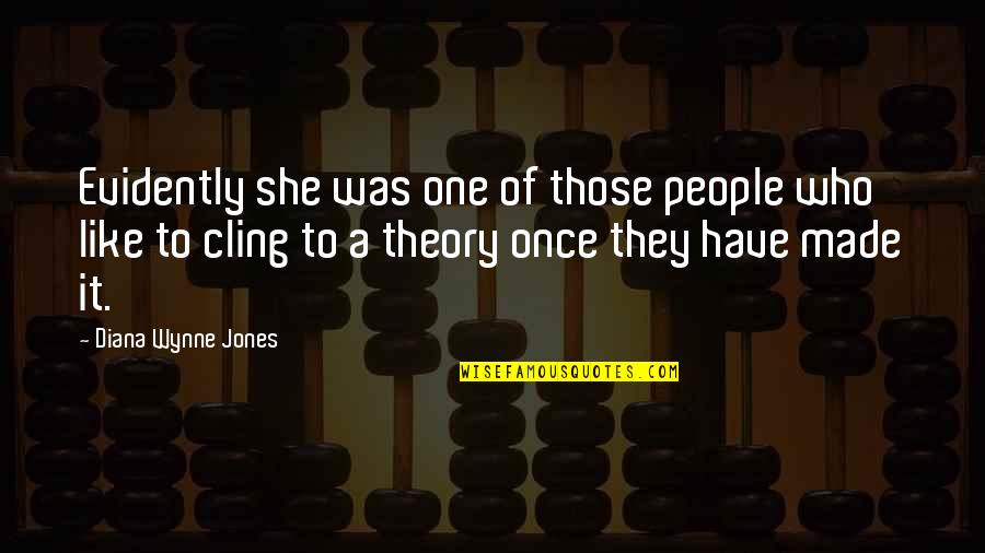 Arches And Friendship Quotes By Diana Wynne Jones: Evidently she was one of those people who