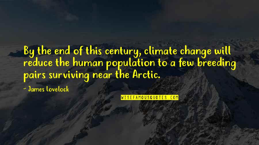 Arctic Quotes By James Lovelock: By the end of this century, climate change