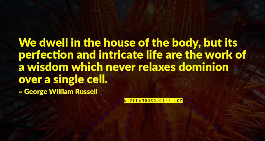 Are We Over Quotes By George William Russell: We dwell in the house of the body,