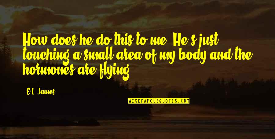 Area Quotes By E.L. James: How does he do this to me? He's
