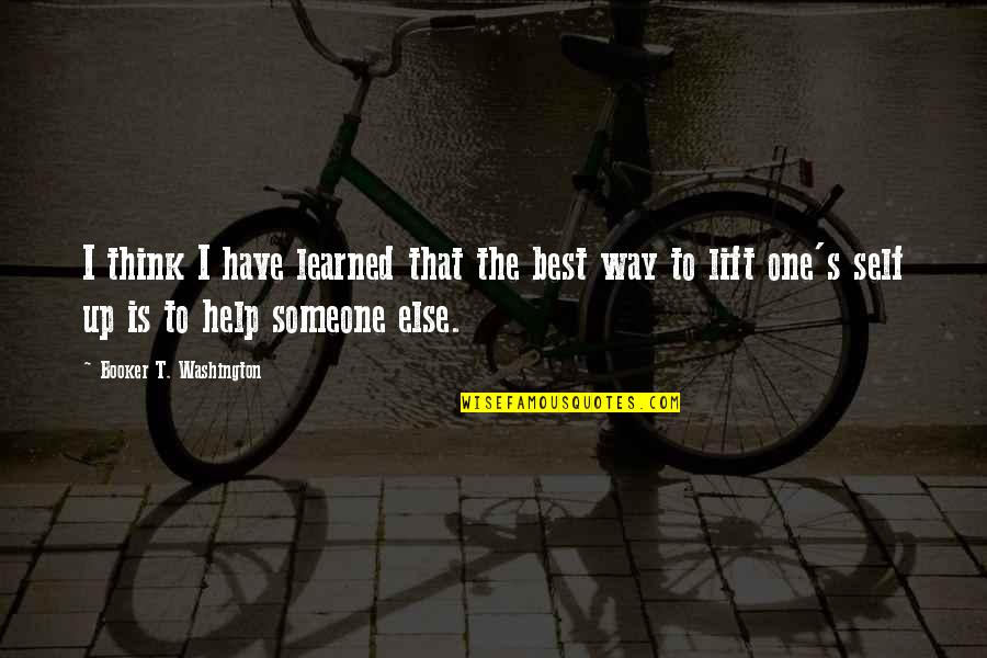Argere Loizides Quotes By Booker T. Washington: I think I have learned that the best Argere Loizides Quotes By Booker T. Washington: I think I have learned that the best