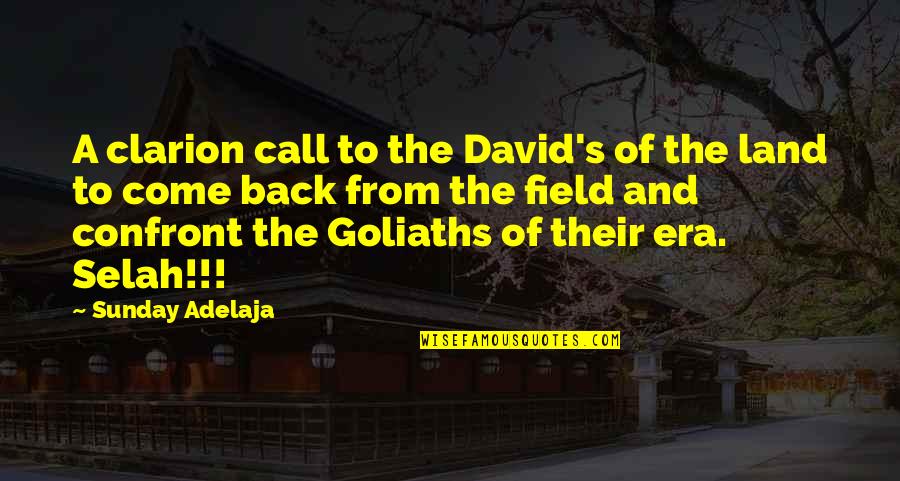 Arijit Singh Song Quotes By Sunday Adelaja: A clarion call to the David's of the