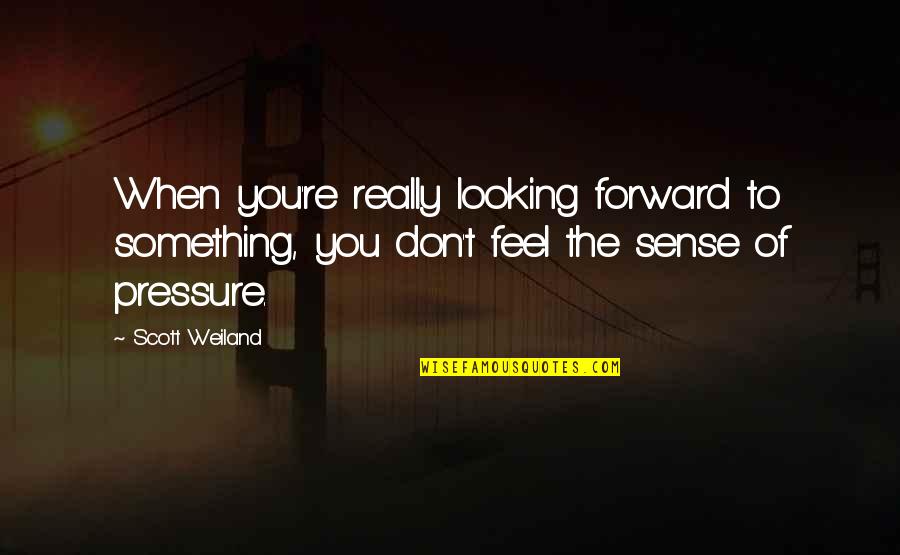 Arisings Inc Quotes By Scott Weiland: When you're really looking forward to something, you