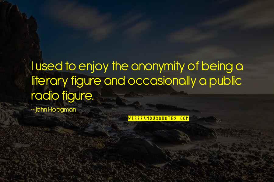 Aristote Quotes By John Hodgman: I used to enjoy the anonymity of being Aristote Quotes By John Hodgman: I used to enjoy the anonymity of being