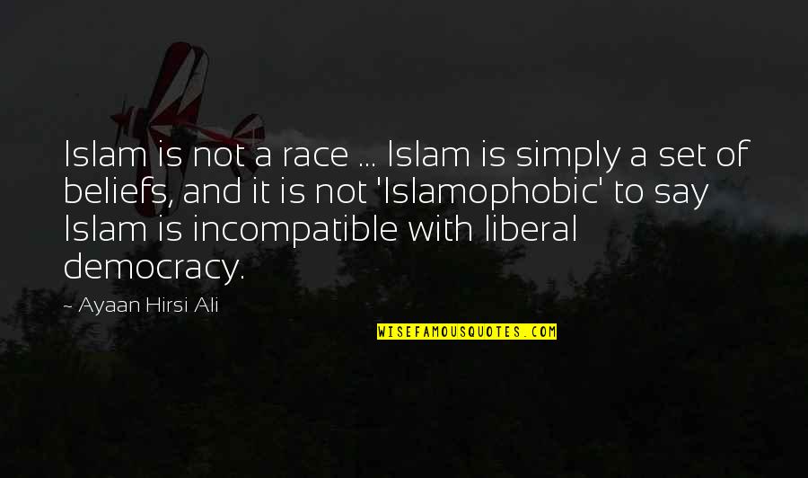 Aristotle Mind And Body Quotes By Ayaan Hirsi Ali: Islam is not a race ... Islam is