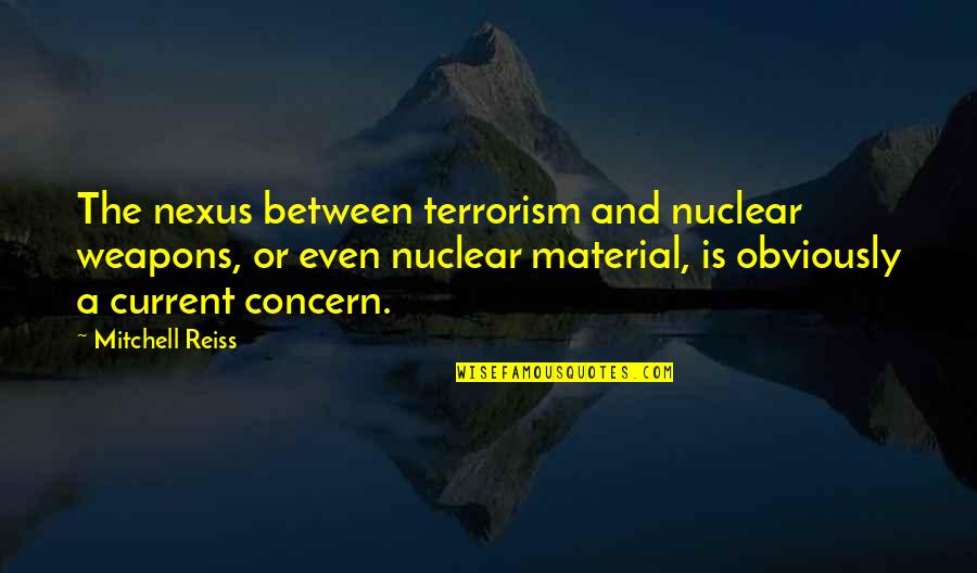 Arisxandra Britains Got Quotes By Mitchell Reiss: The nexus between terrorism and nuclear weapons, or