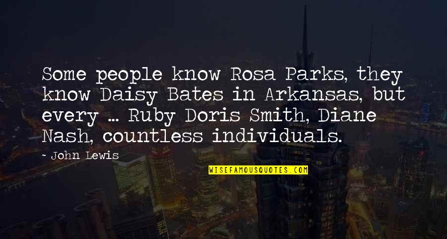 Arkansas Quotes By John Lewis: Some people know Rosa Parks, they know Daisy