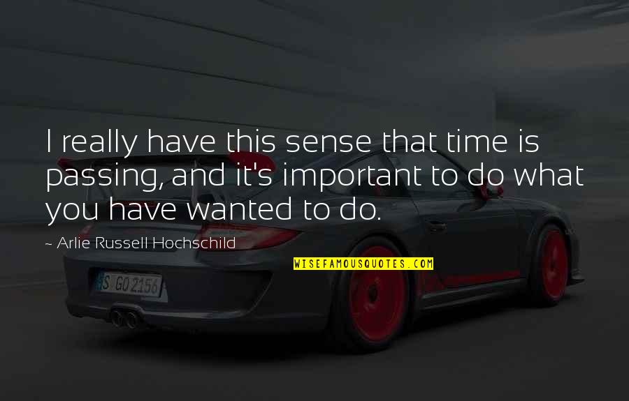 Arlie Hochschild Quotes By Arlie Russell Hochschild: I really have this sense that time is Arlie Hochschild Quotes By Arlie Russell Hochschild: I really have this sense that time is