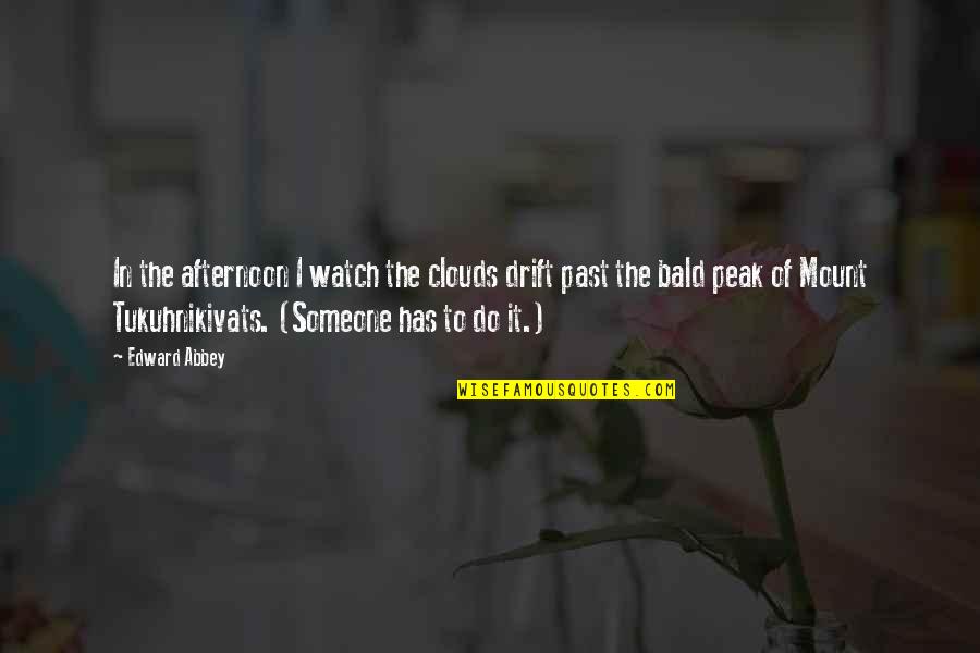 Arming Coat Quotes By Edward Abbey: In the afternoon I watch the clouds drift Arming Coat Quotes By Edward Abbey: In the afternoon I watch the clouds drift
