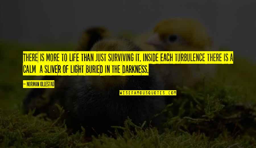 Army Friendship Quotes By Norman Ollestad: There is more to life than just surviving Army Friendship Quotes By Norman Ollestad: There is more to life than just surviving