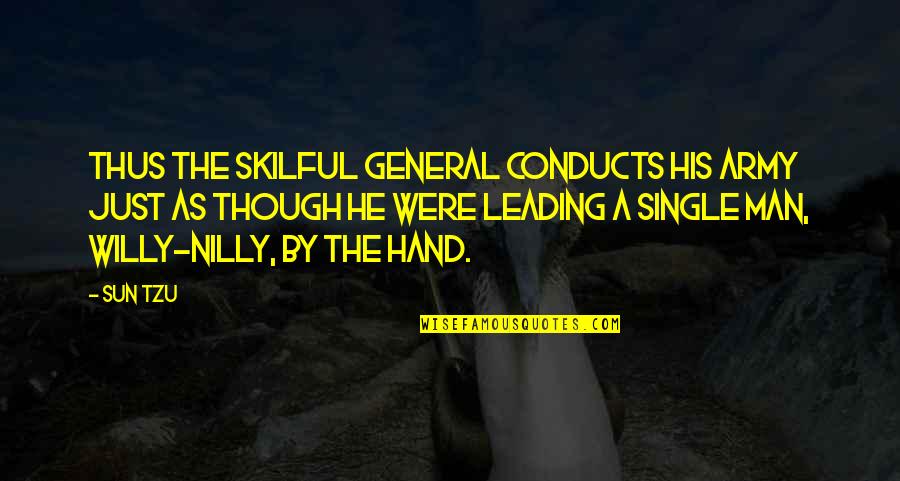 Army General Quotes By Sun Tzu: Thus the skilful general conducts his army just