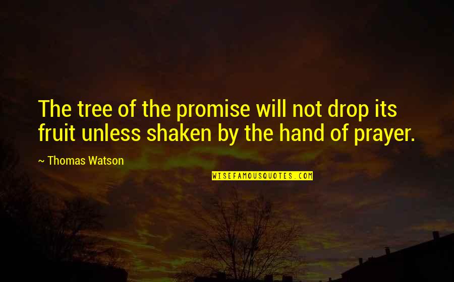 Around The World In 80 Days Aouda Quotes By Thomas Watson: The tree of the promise will not drop
