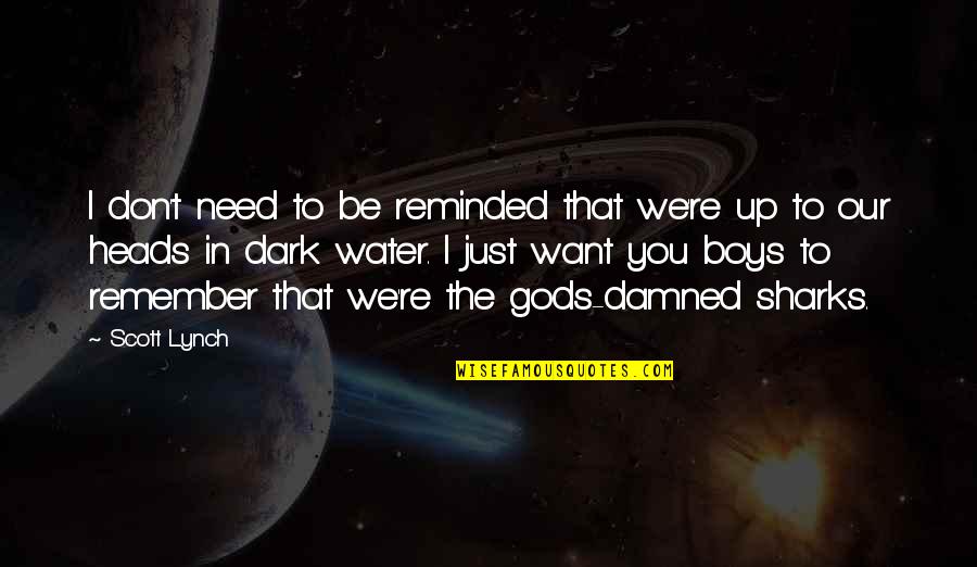 Arrogance And Ego Quotes By Scott Lynch: I don't need to be reminded that we're