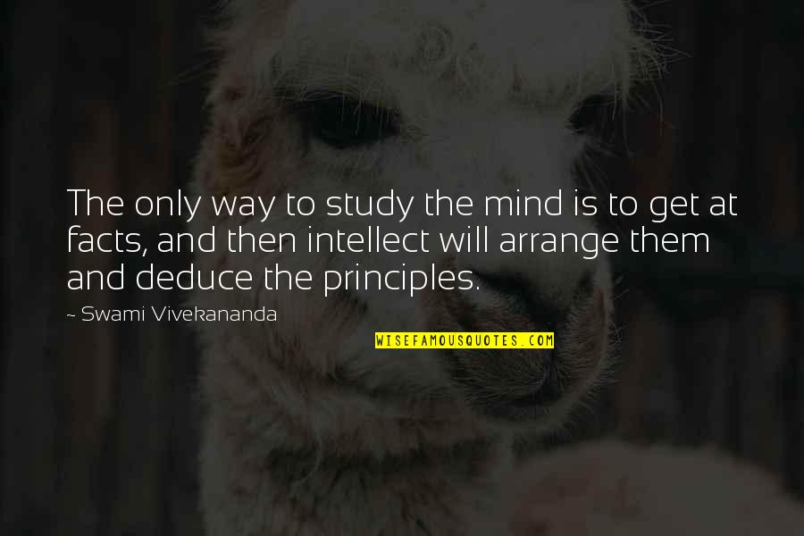 Asarm Gear Quotes By Swami Vivekananda: The only way to study the mind is Asarm Gear Quotes By Swami Vivekananda: The only way to study the mind is