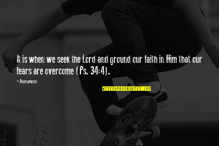 Ascender Quotes By Anonymous: It is when we seek the Lord and Ascender Quotes By Anonymous: It is when we seek the Lord and