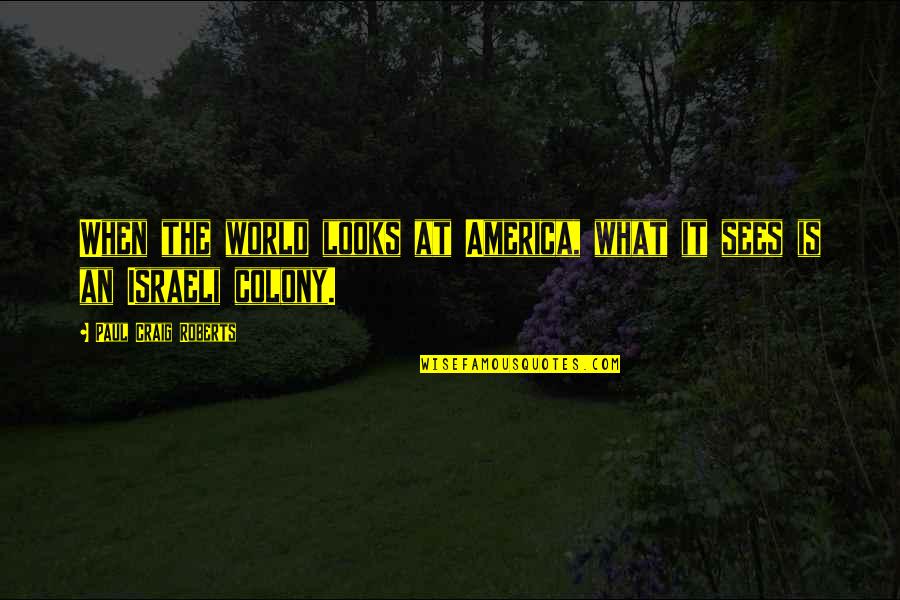 Ascoltare Imperfetto Quotes By Paul Craig Roberts: When the world looks at America, what it Ascoltare Imperfetto Quotes By Paul Craig Roberts: When the world looks at America, what it