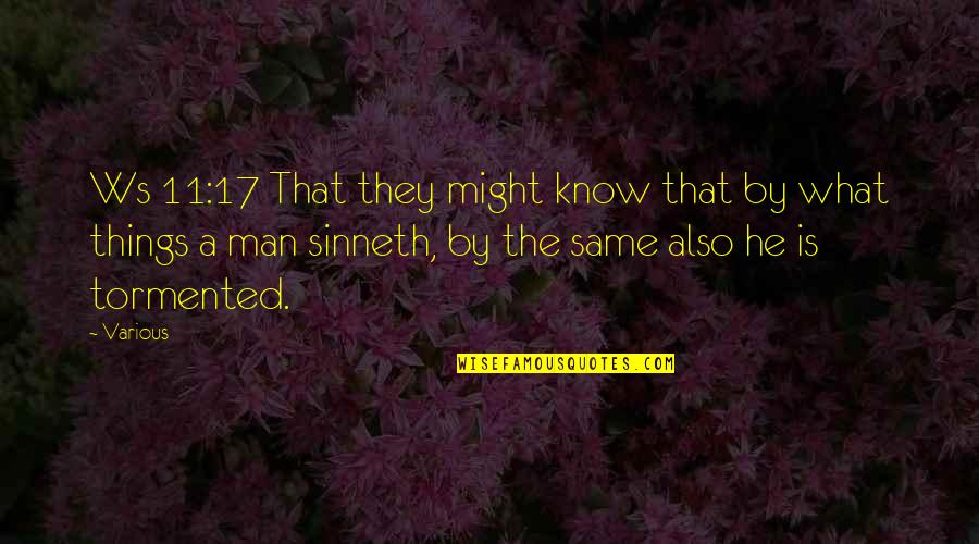 Aslanidou Stavento Quotes By Various: Ws 11:17 That they might know that by Aslanidou Stavento Quotes By Various: Ws 11:17 That they might know that by