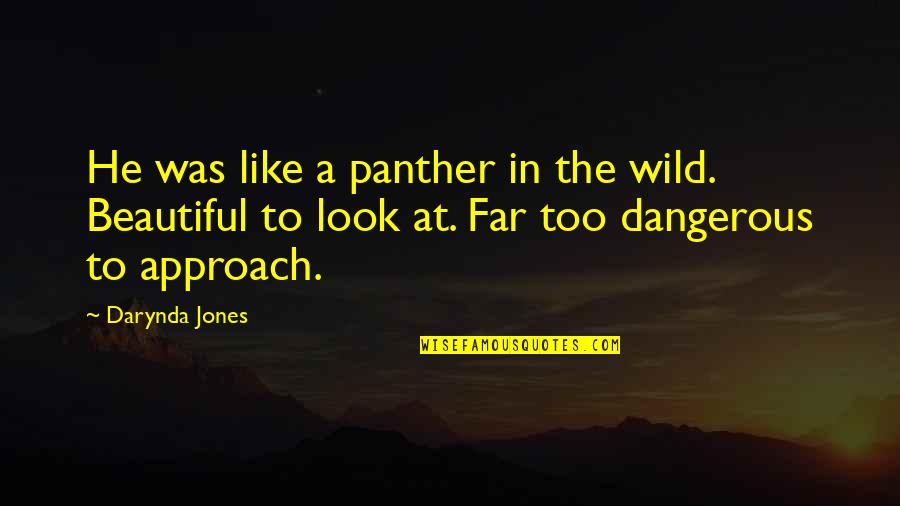 Aspettative In Inglese Quotes By Darynda Jones: He was like a panther in the wild.