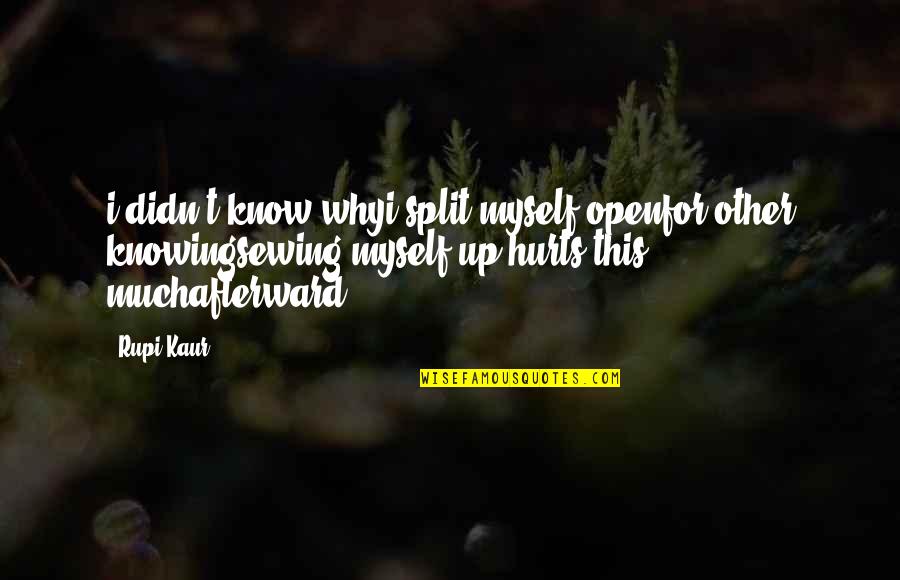 Assistive Technology Inspirational Quotes By Rupi Kaur: i didn't know whyi split myself openfor other Assistive Technology Inspirational Quotes By Rupi Kaur: i didn't know whyi split myself openfor other