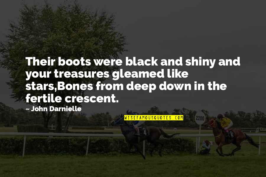 Assupol Online Quotes By John Darnielle: Their boots were black and shiny and your Assupol Online Quotes By John Darnielle: Their boots were black and shiny and your
