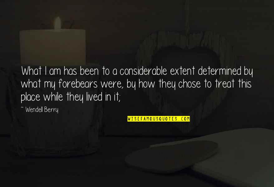 Astrid Lindgren Book Quotes By Wendell Berry: What I am has been to a considerable