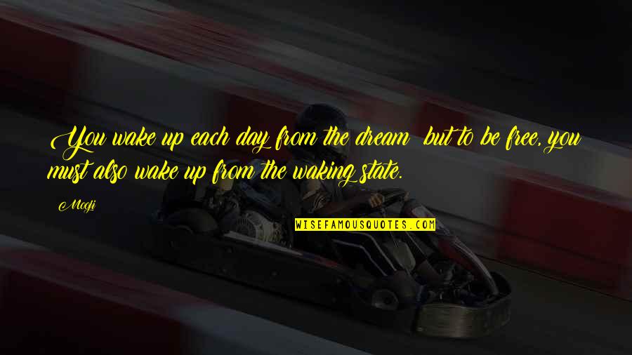 Aswell Fence Quotes By Mooji: You wake up each day from the dream; Aswell Fence Quotes By Mooji: You wake up each day from the dream;