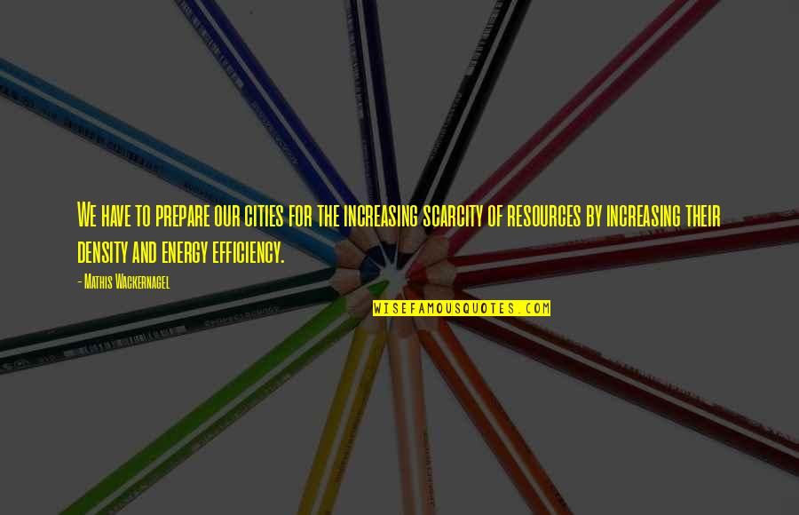 Asyik Atau Quotes By Mathis Wackernagel: We have to prepare our cities for the