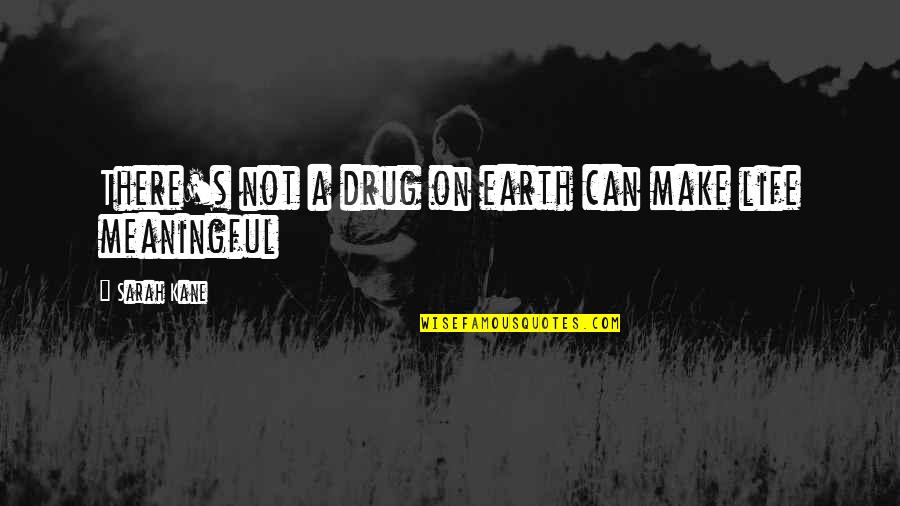 Asylum Quotes By Sarah Kane: There's not a drug on earth can make