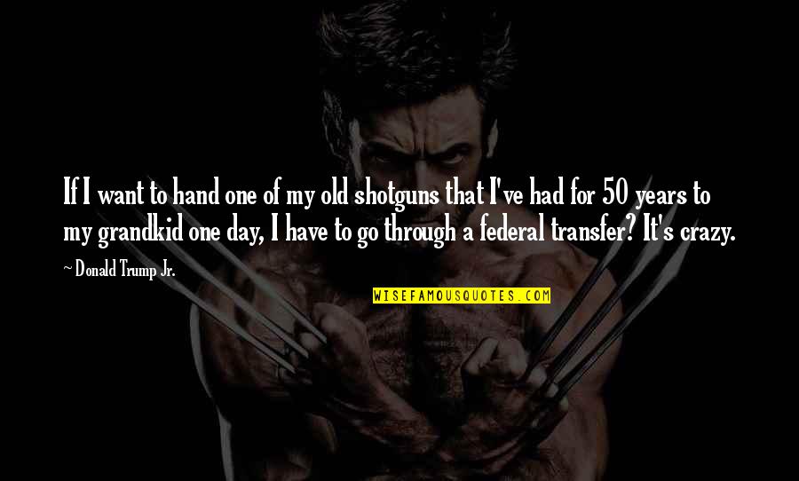 At 50 Years Old Quotes By Donald Trump Jr.: If I want to hand one of my At 50 Years Old Quotes By Donald Trump Jr.: If I want to hand one of my
